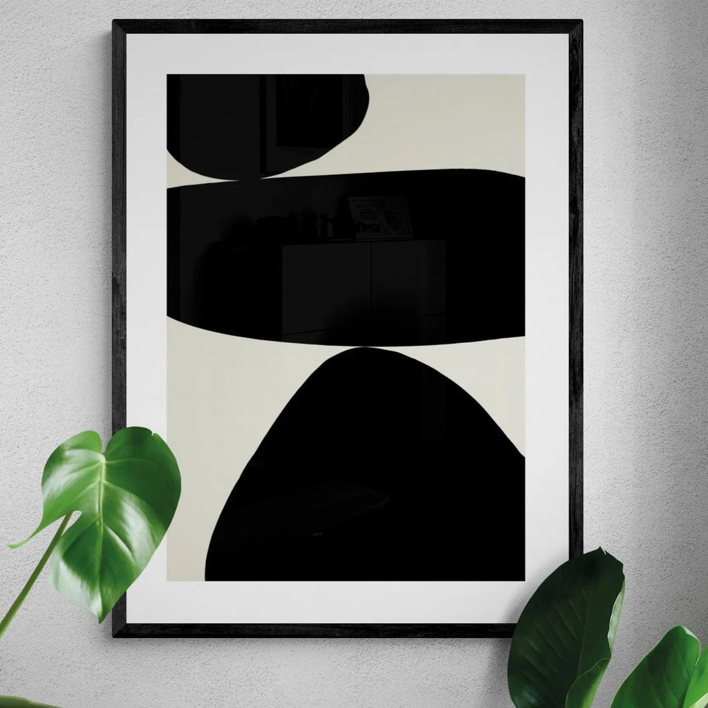 Scandi Wall Art Monochrome Art Prints Beach House Art