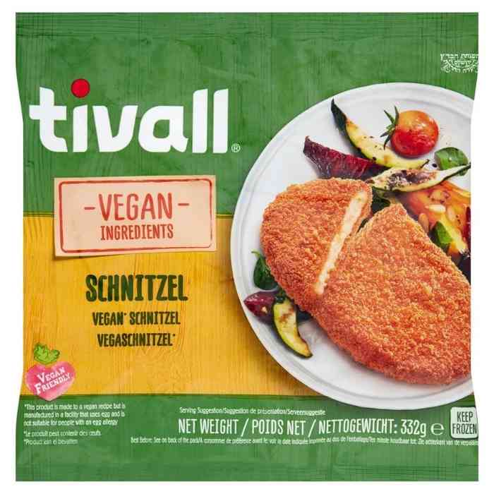Tivall Vegan Schnitzel 332g Buy Online At Plantx Today Plantx Uk
