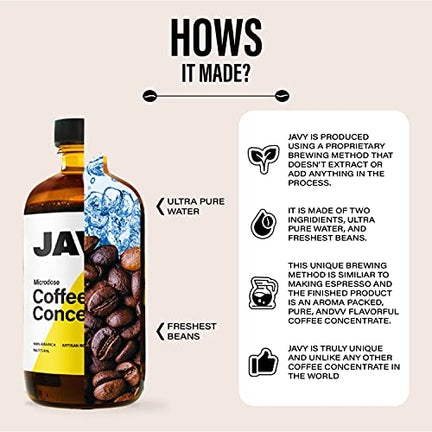 Javy Cold Brew Coffee Concentrate Iced Coffee Arabica Coffee Beverag Snackparadise Ca