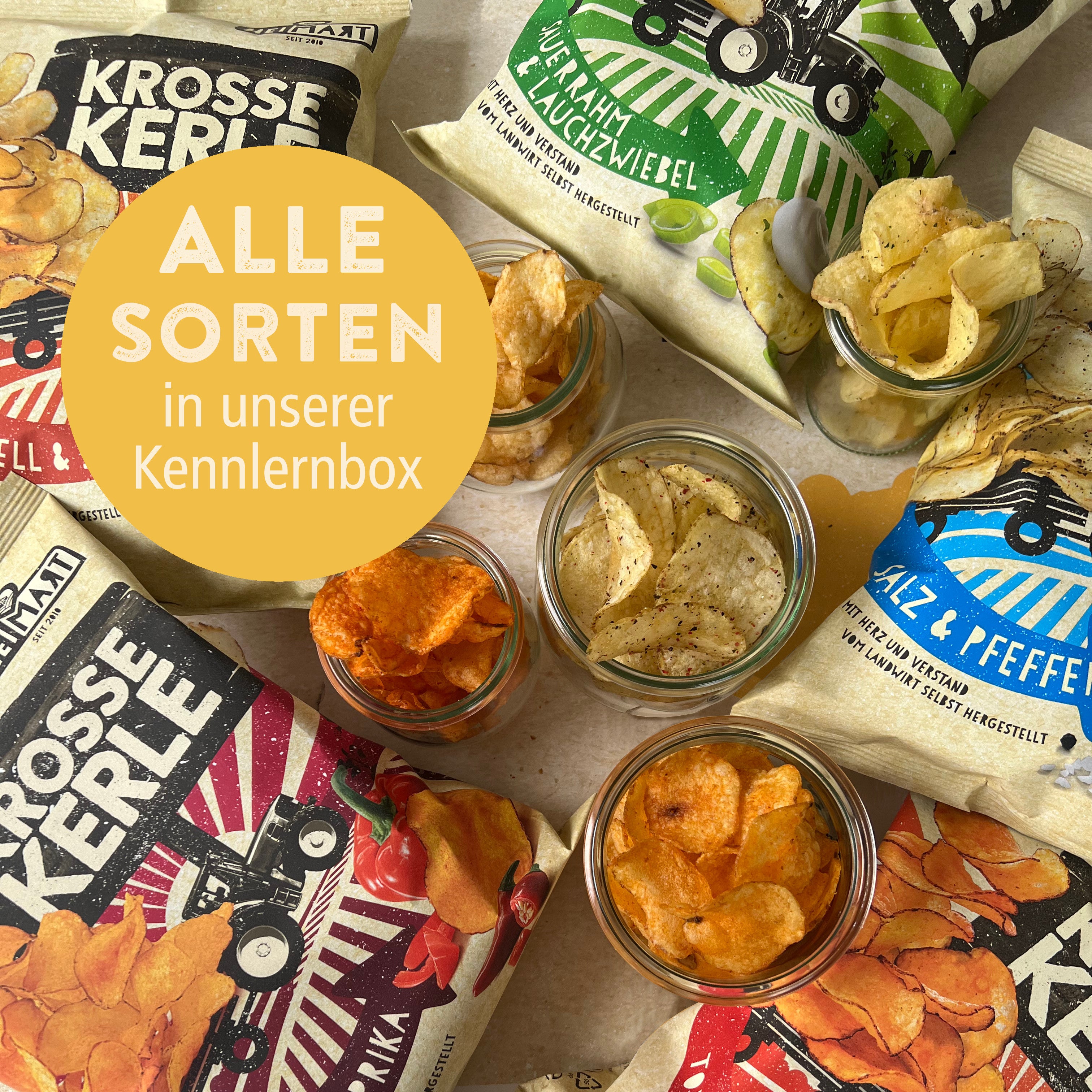 Krosse Kerle Kartoffelchips Heimart Friends
