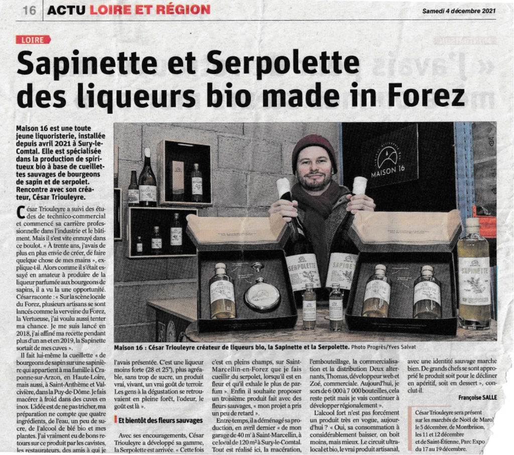 Article Du Journal Le Progres Maison16 La Tribune Le Progres Loire Maison 16