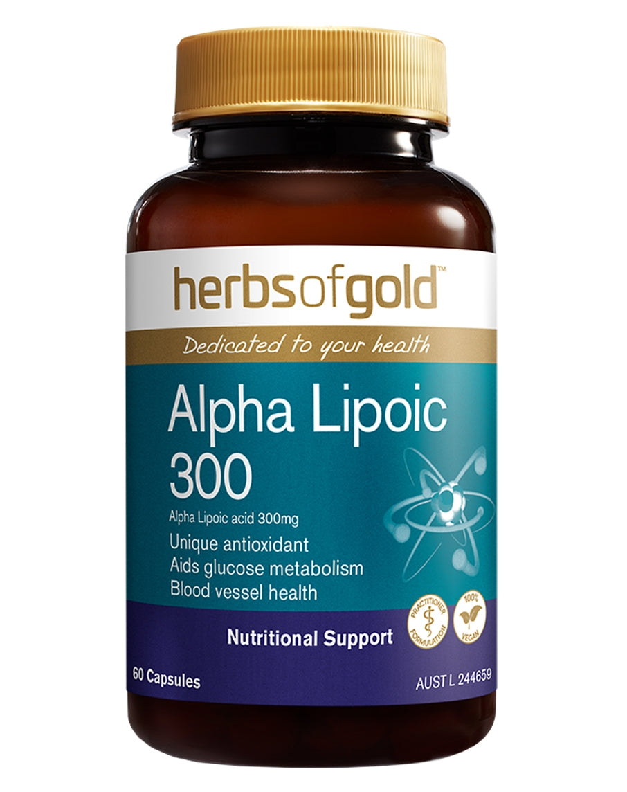 Alpha Lipoic Acid 300 By Herbs Of Gold Nutrition Warehouse