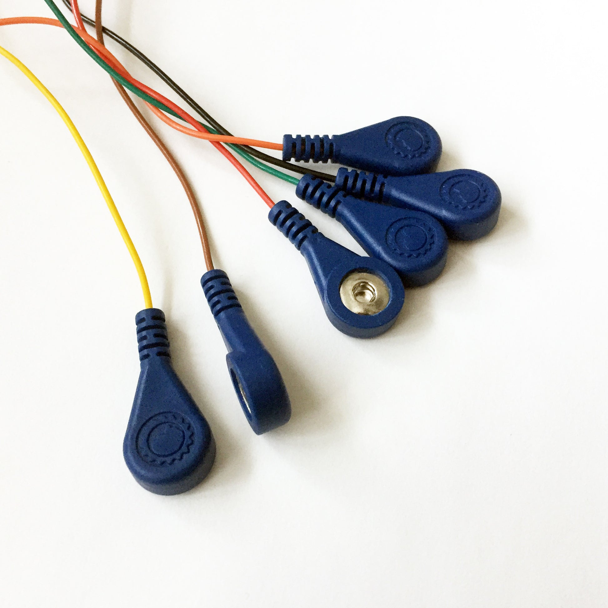 Emg Ecg Snap Electrode Cables Openbci Online Store