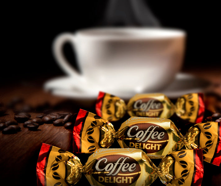 Coffee Delight Hard Candy 100 Ct Colombina Usa