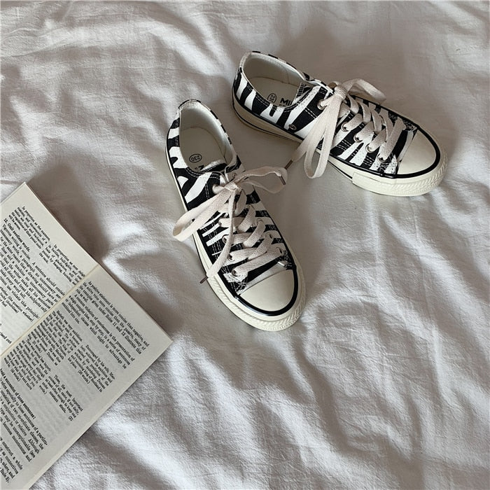 Zebra Sneakers Colora Canvas