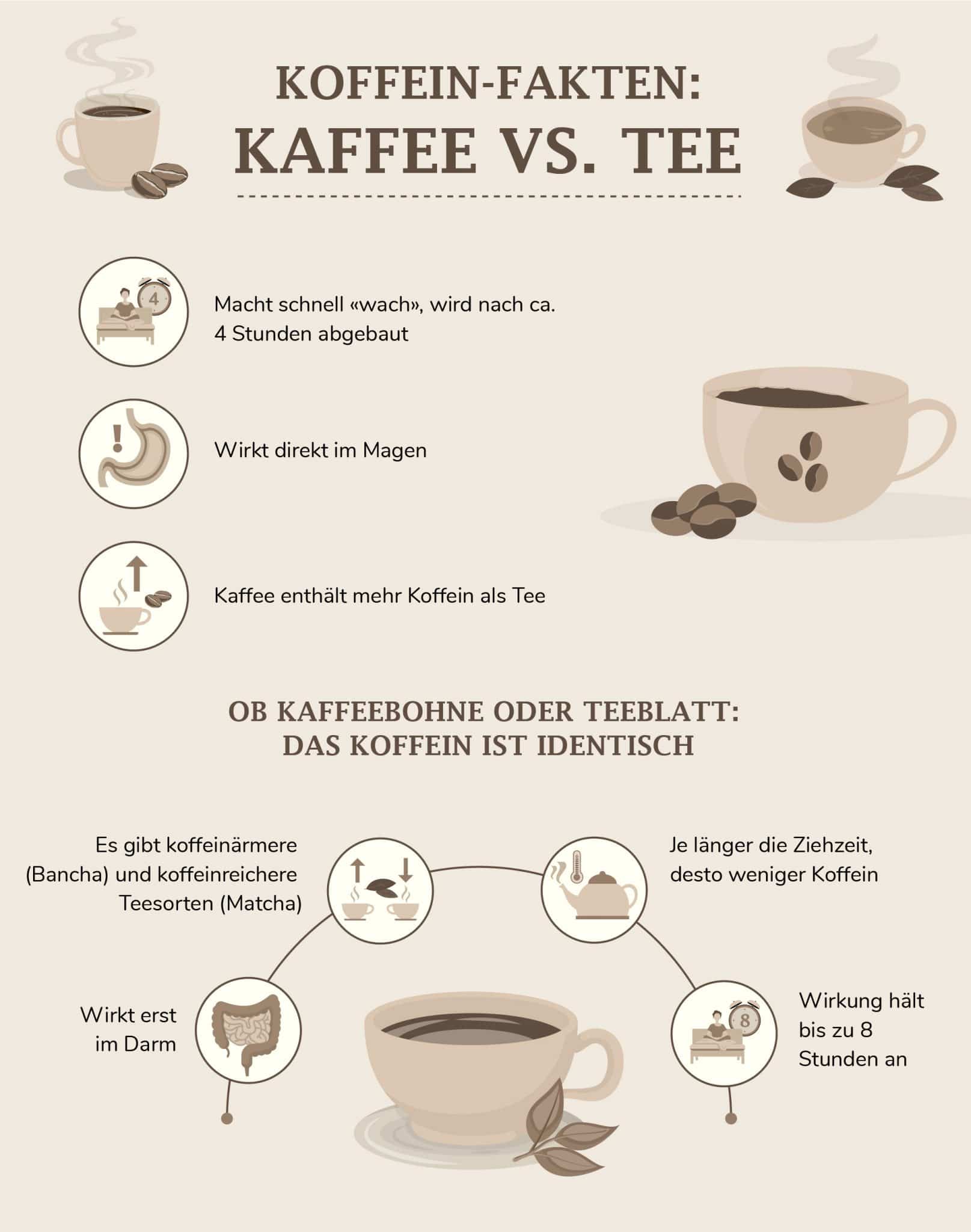 Teein Koffein Unterschied Wirkung Tee Vs Kaffee 2022 Deluxe Tee
