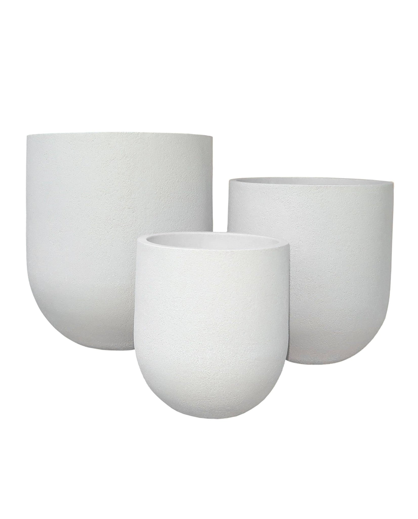 Rustic Cask Japi Planter Modern Style Lightweight Plant Pots