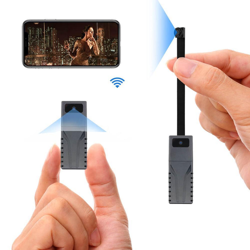 Mini Camera Espia Wi Fi Sem Fio Tempo Real