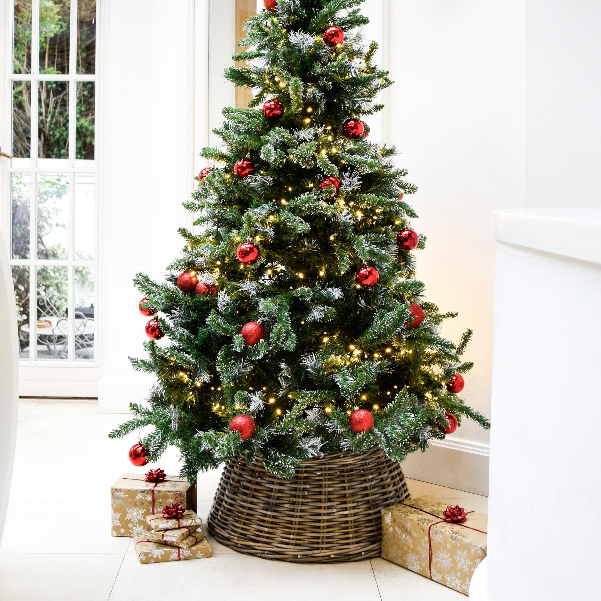 Christmas Tree Basket Skirts Seagrass Tree Skirt Ivyline