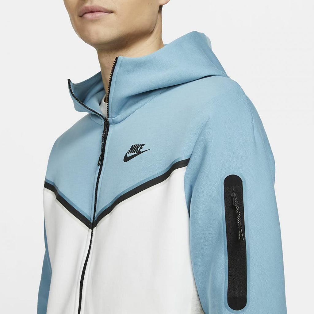 Nike Tech Fleece Blue White Grey Full Tracksuit Dazone
