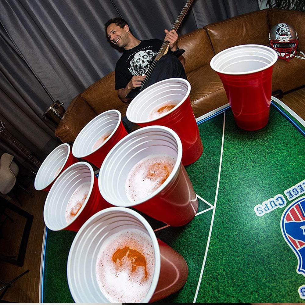 Evil Jareds Beer Pong Cups Balls Set Fur Dein Beer Pong Match Mybeerpong