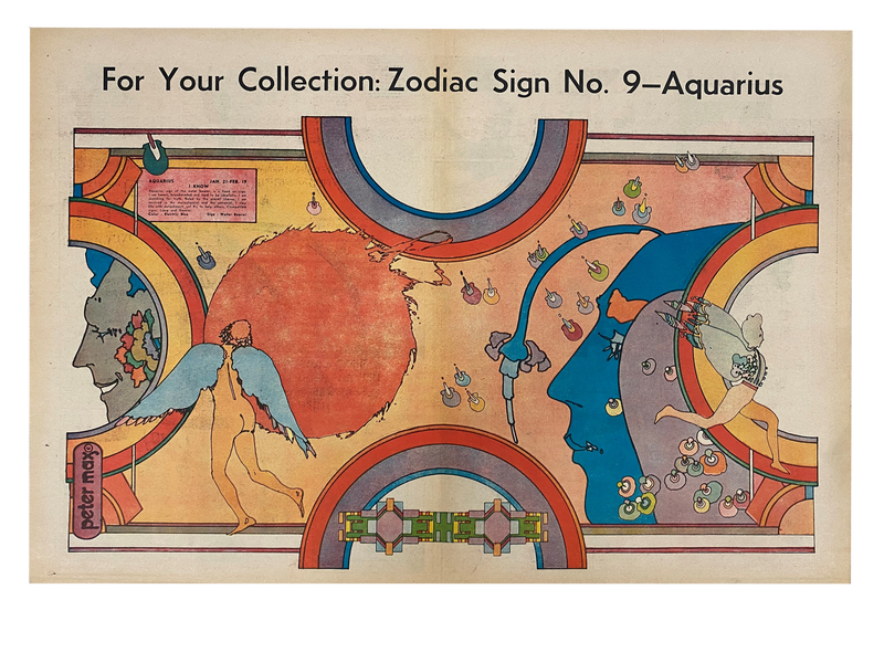 Aquarius Chicago Tribune No 9 Baterbys Art Framing Furniture