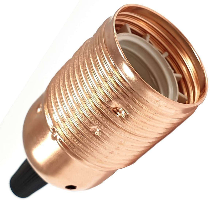 Douille E27 Metal Diy A Visser Sur Tuyau De Plomberie Styleindus