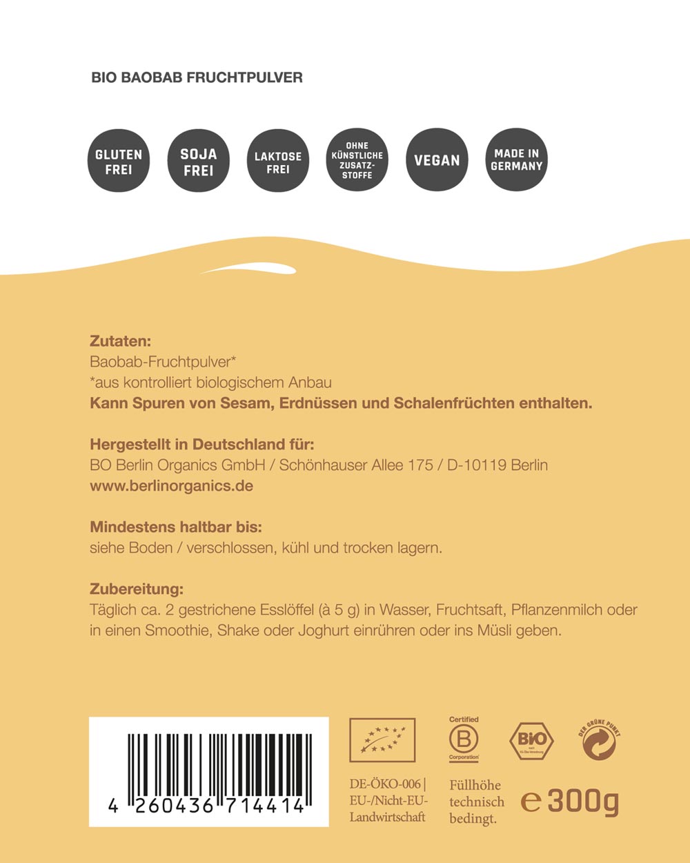 Baobab Pulver Eigenschaften Verwendung Geschmack Und Sorten Baowow