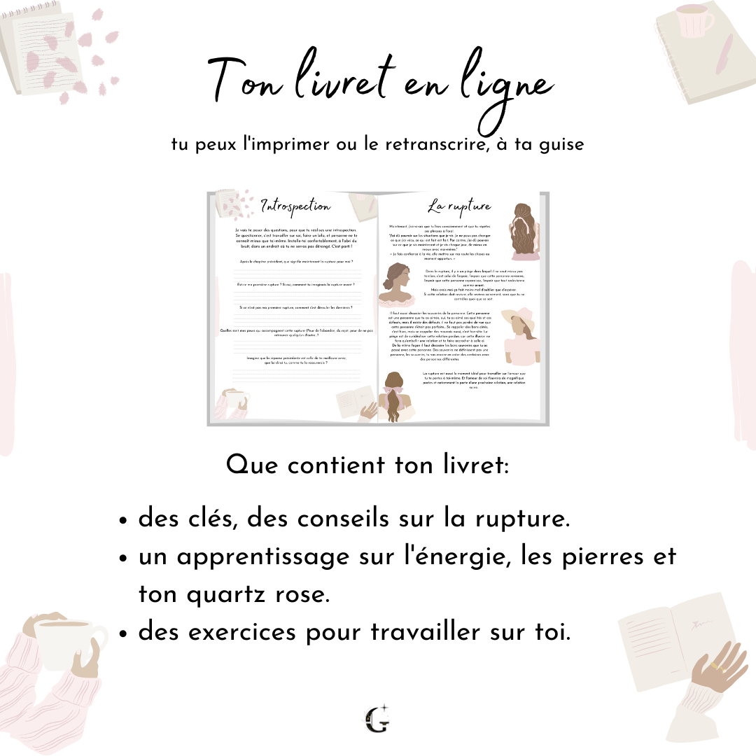 Quartz Rose Se Remettre D Une Rupture Guidanceboutique