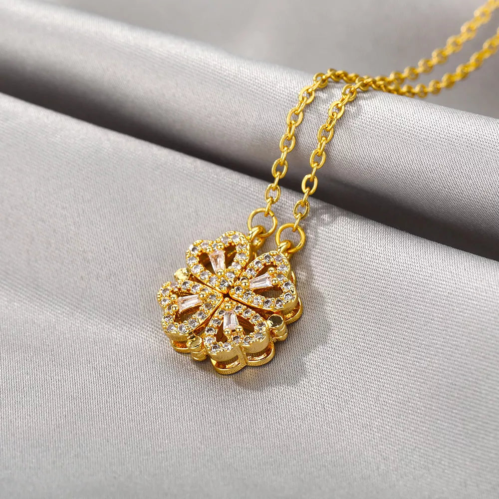 Rosa Mona Heart Necklace Rosa Mona Paris