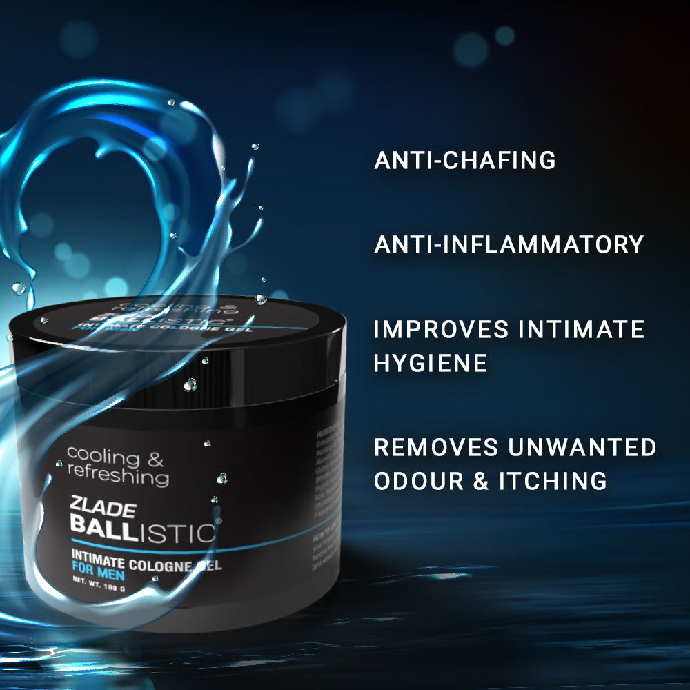 Buy Zlade Below The Belt Hygiene Kit Intimate Wash Intimate Cologne Gel Zlade