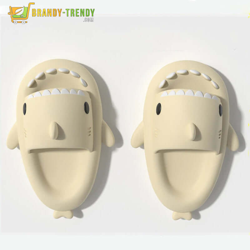 Premium Shark Slides Super Soft Comfy Silent And Anti Slippery Sha