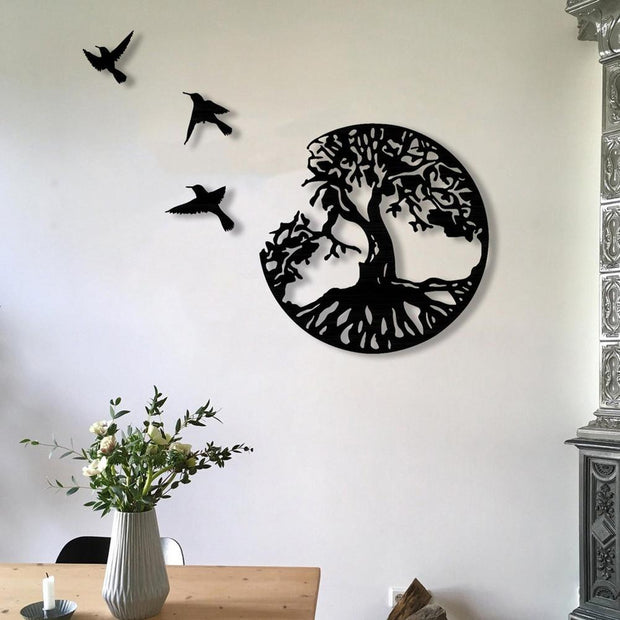 Arbre De Vie Deco Murale Metal Boutique Arbre De Vie