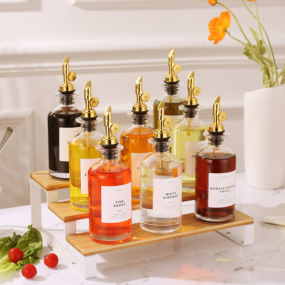 Glass Syrup Bottle With Pump Dispenser 1 5 Days Shipping