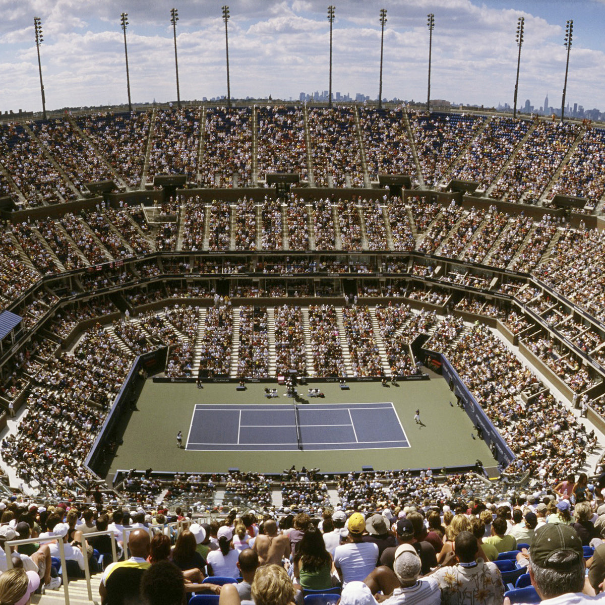 U S Open Tennis Arthur Ashe Stadium Neil Leifer Photography