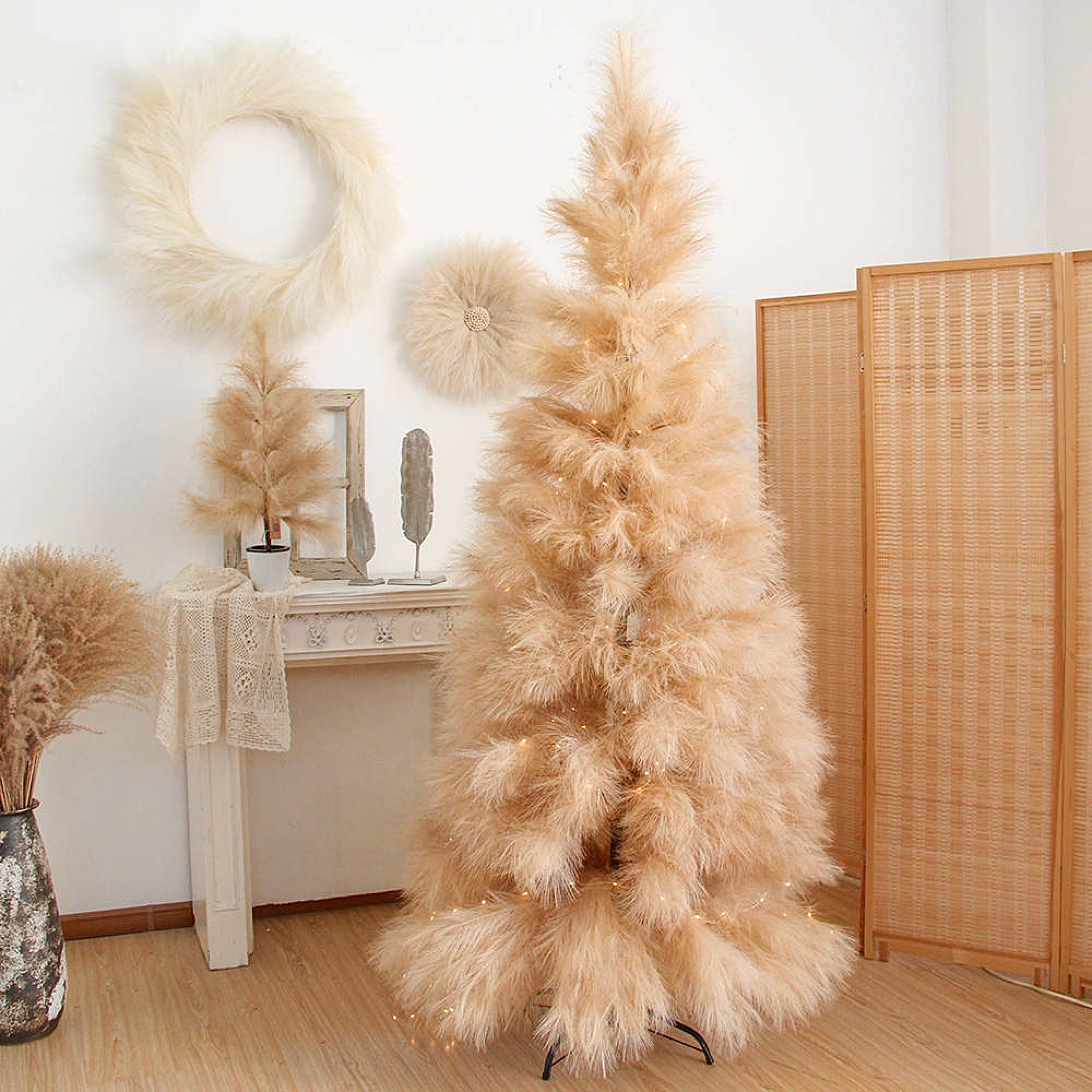 Cocoluxur Deluxe Pampas Christmas Tree