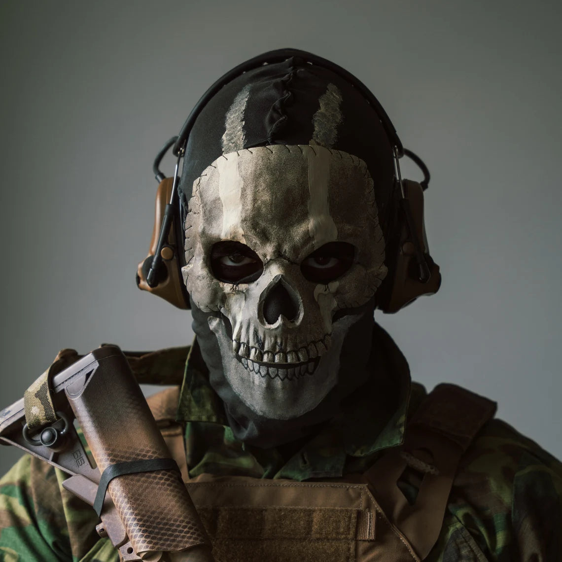 Mwii Ghost Mask 2022 Cod Cosplay Airsoft Tactical Khaleejgaming Com