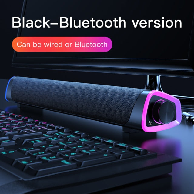 Bluetooth Computer Wireless Speaker Pc Soundbar Speakers For Monitor Gaming Nidfashion Ltd
