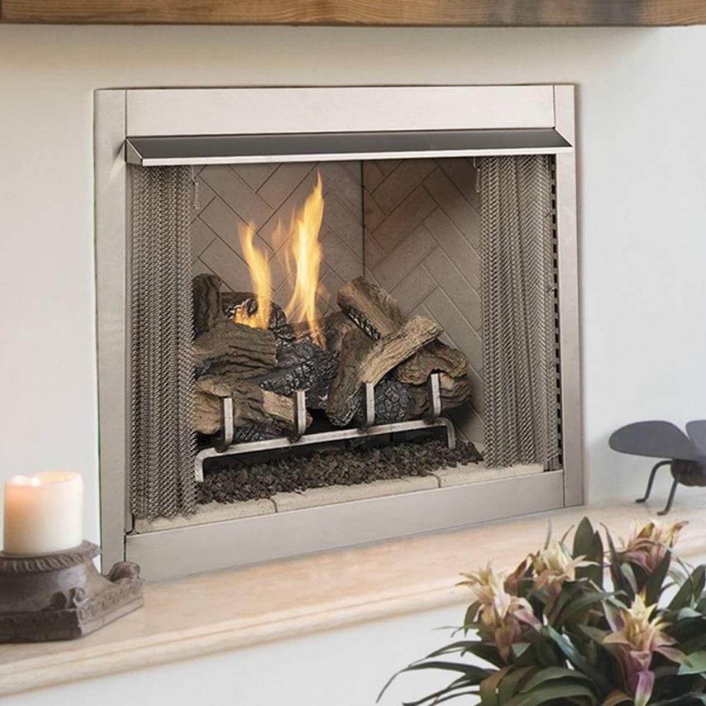 Superior Vre3200 Vent Free Outdoor Gas Fireplace 2 Sizes Modern Blaze