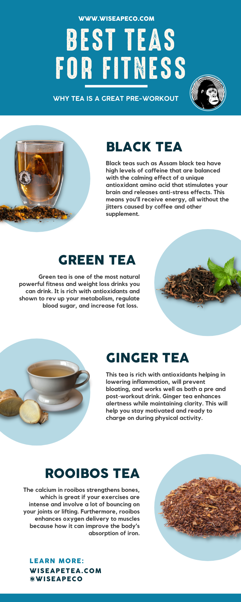 The 6 Best Pre Workout Teas To Get Better Fitness Results Wise Ape