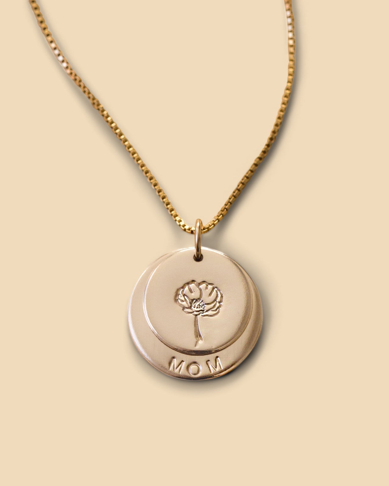 Birth Flower Jewelry Birth Flower Necklace Everly Made