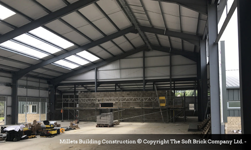 Case Study Sprouts Play Barn Millets Farm Oxfordshire The Soft Brick Company