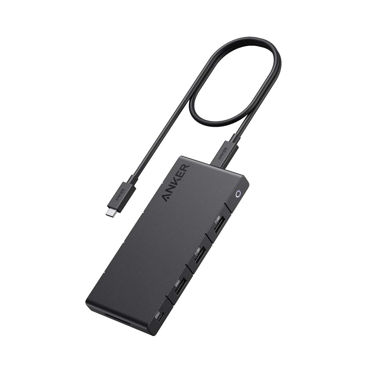 Anker 364 USB C Hub (10-in-1, Dual 4K HDMI, Black)
