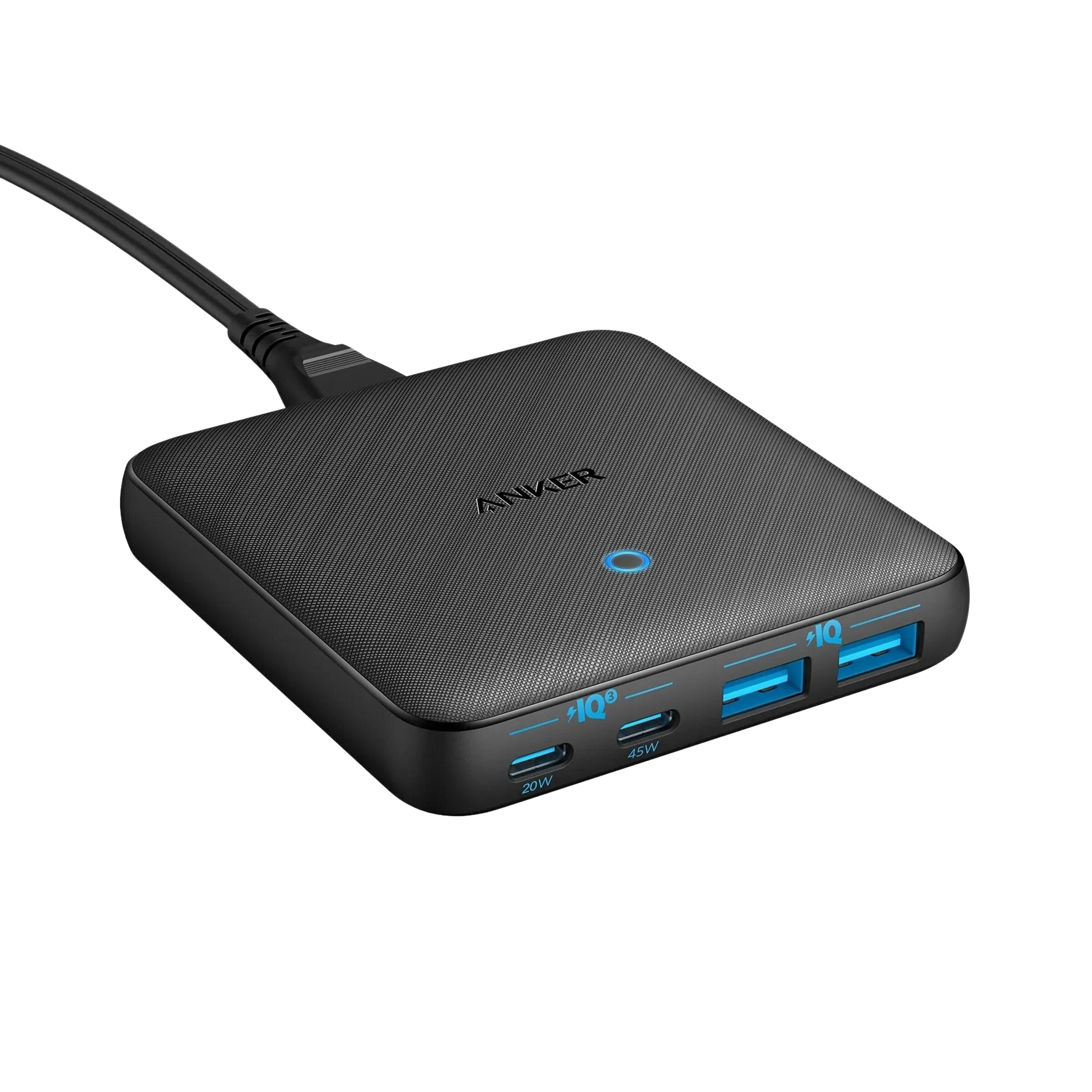 Anker 543 USB C Charger, 4-Port 65W Slim Fast