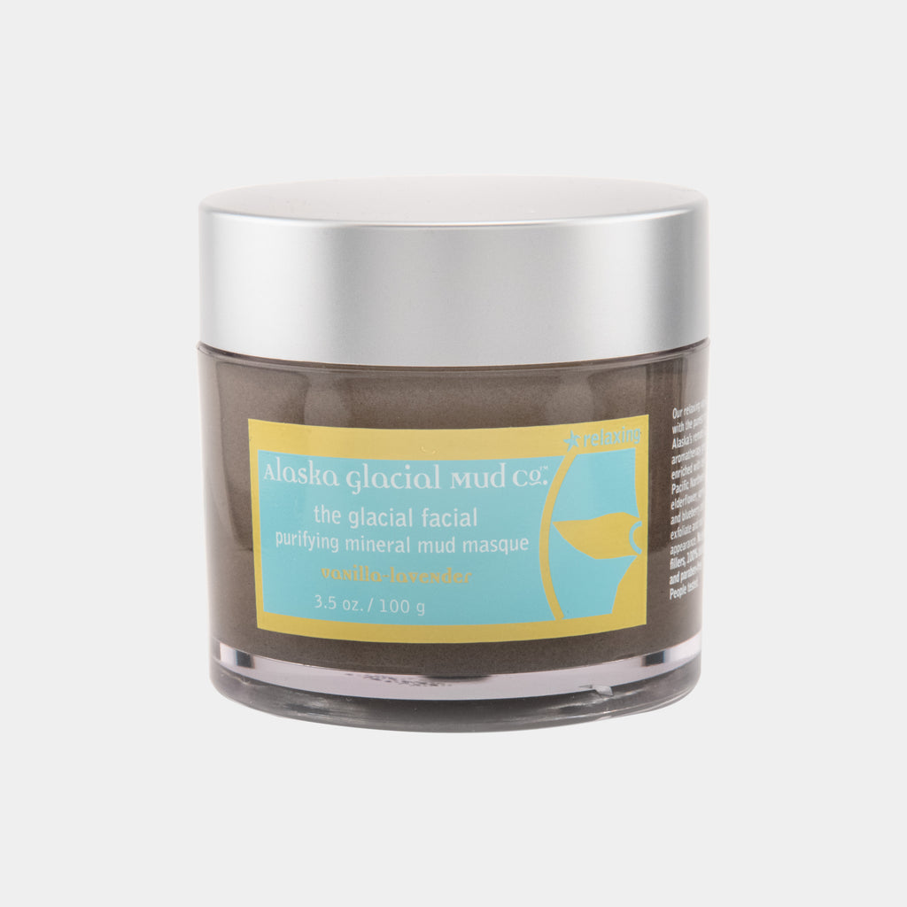 Original Alaska Glacial Facial Purifying Anti Aging Mud Mask 3 5 Oz Anchorage Museum Store