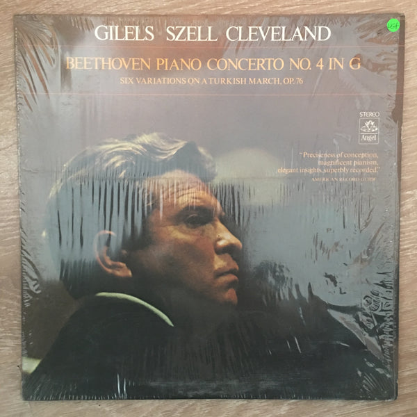 Gilels Szell Cleveland Beethoven Piano Concerto No 4 In G Si C Plan Audio