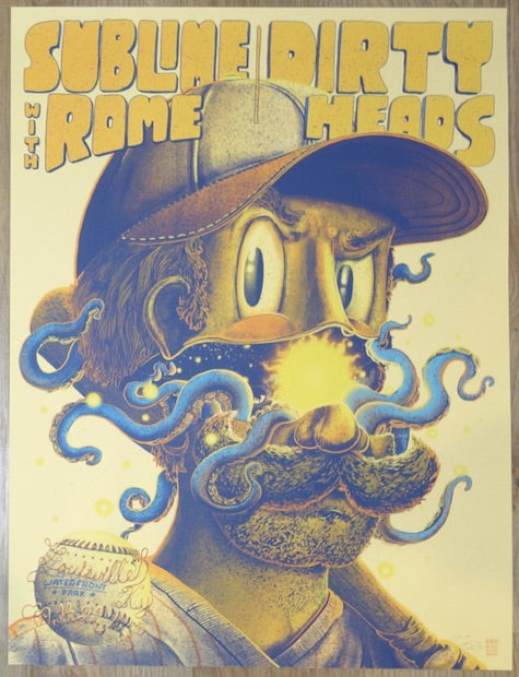 2021 Dirty Heads Sublime W Rome Louisville Silkscreen Concert Pos Jojo S Posters