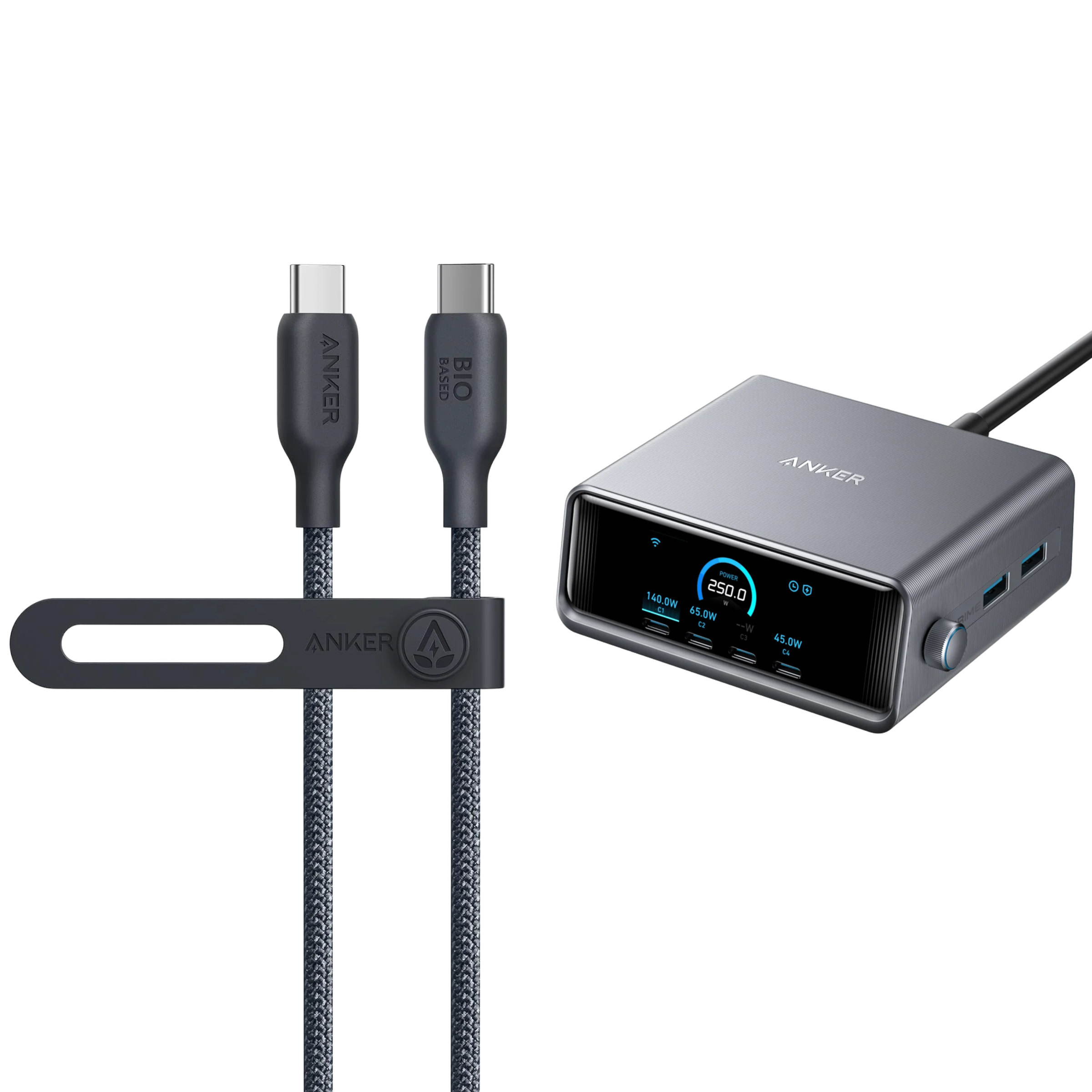 Chargeur Prime (250 W) + Câble USB-C