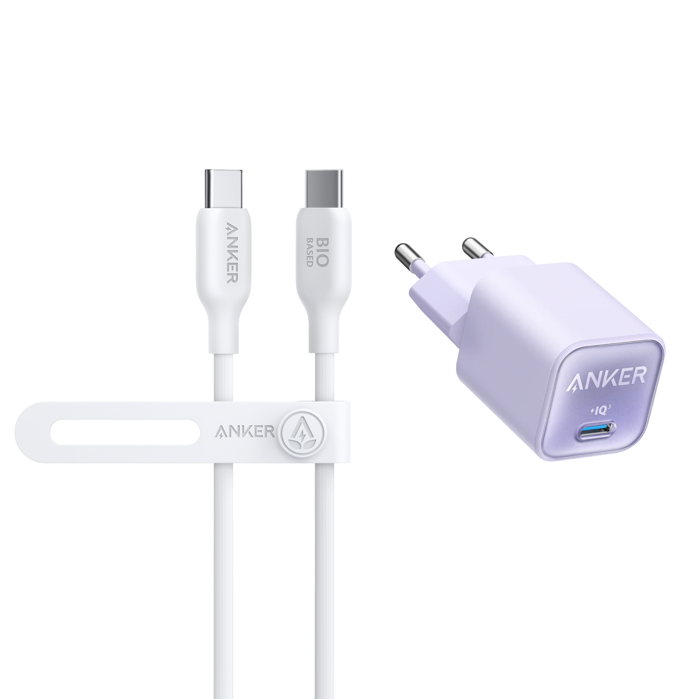 Chargeur Anker (Nano Pro) + Câble USB-C