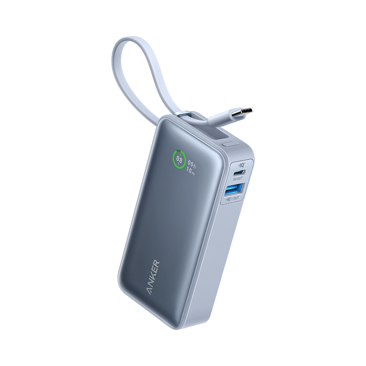 Anker Nano PowerBank (30 W, câble USB-C intégré)