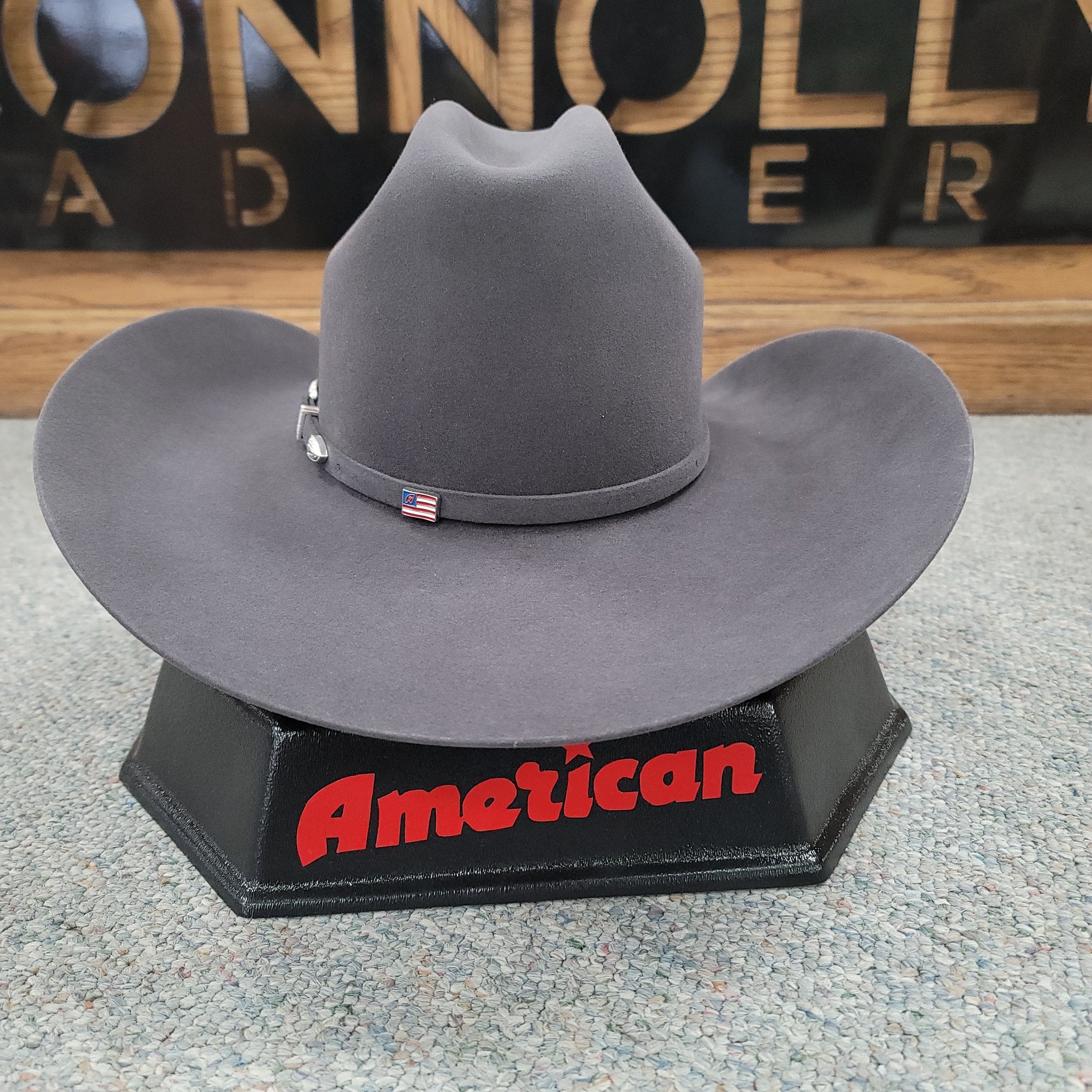 American Hat Co 7x Steel Felt Cowboy Hat 4 1 2 Brim Connolly Saddlery