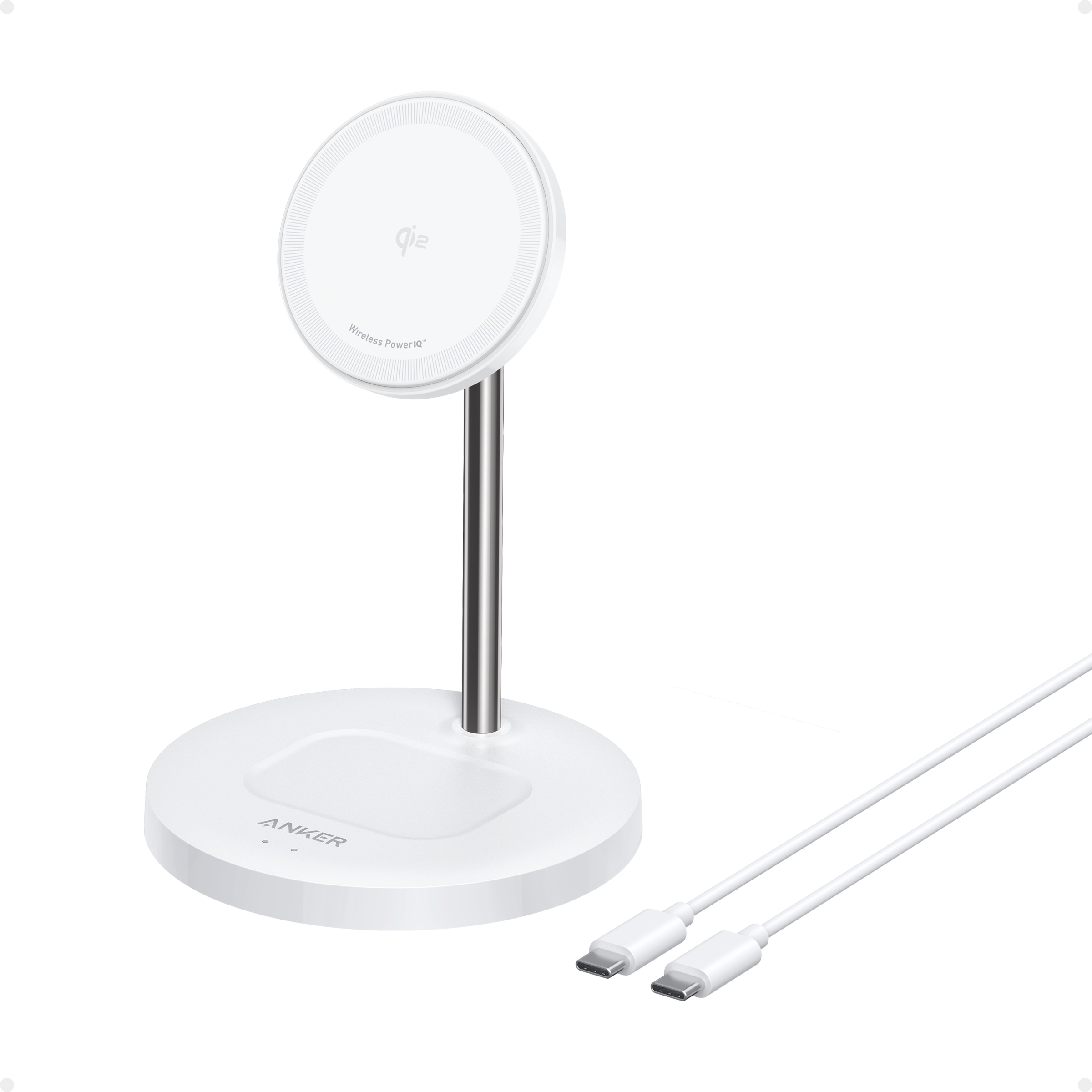 Anker MagGo Wireless Charger (2-in-1 for Airpods, Magnetic)