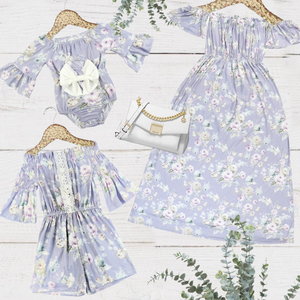 Mommy Me Outfits Ruffles Bowties Bowtique