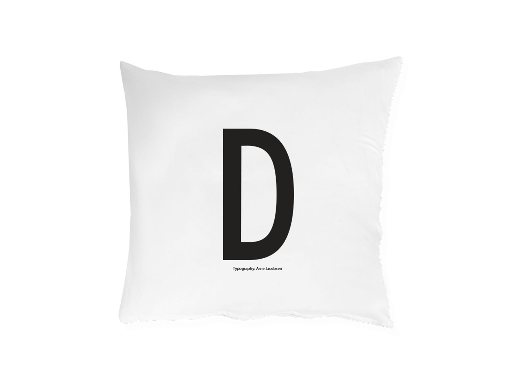 D Personlig Kudde Aj Kuddeholje Fran Designbokstaver