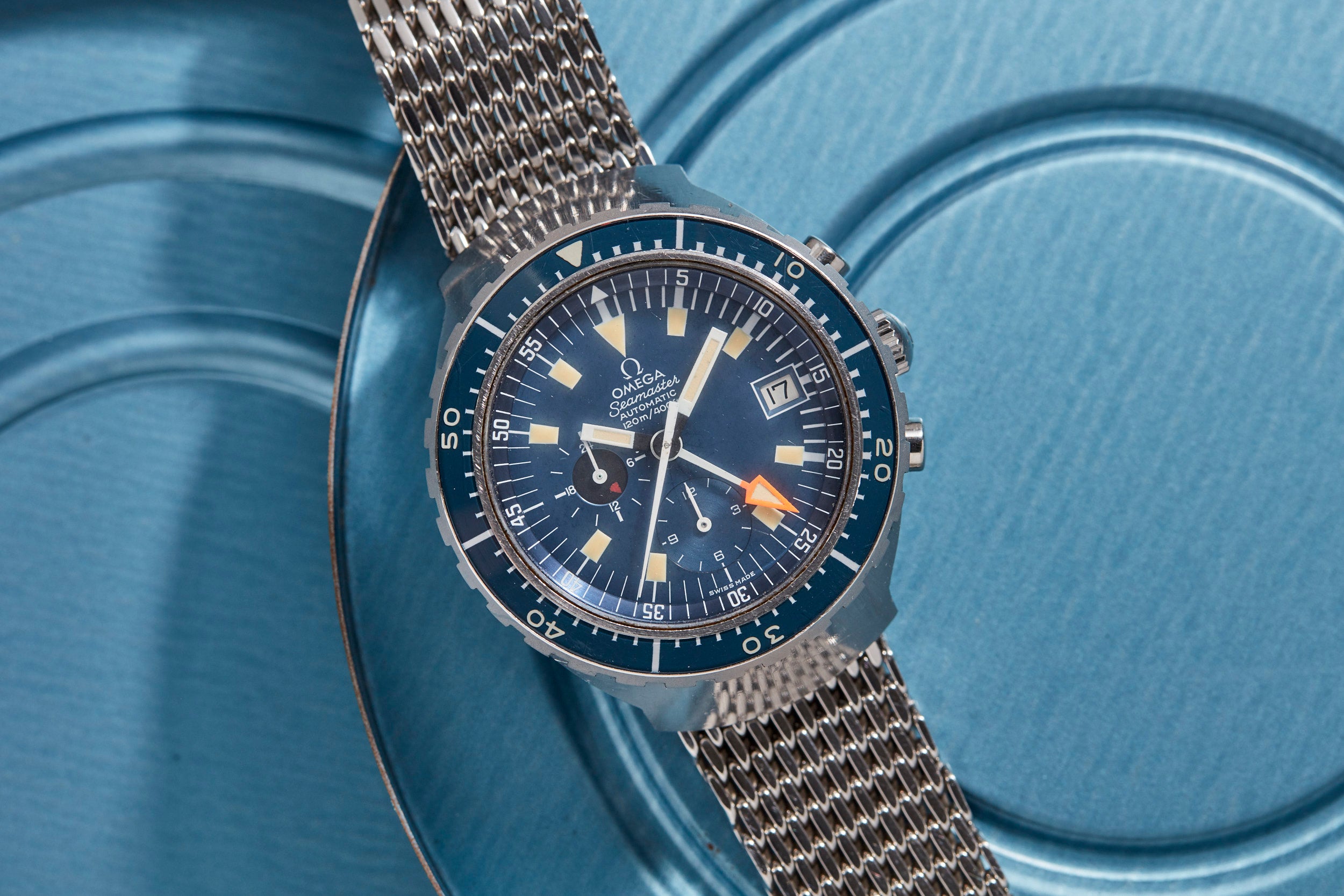 Omega Seamaster Big Blue Available Exclusively At Watches Of Switzerland Soho Analog Shift
