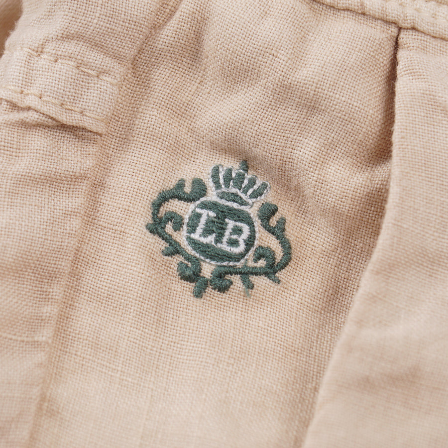 Luigi Borrelli Lightweight Linen Shorts Top Shelf Apparel