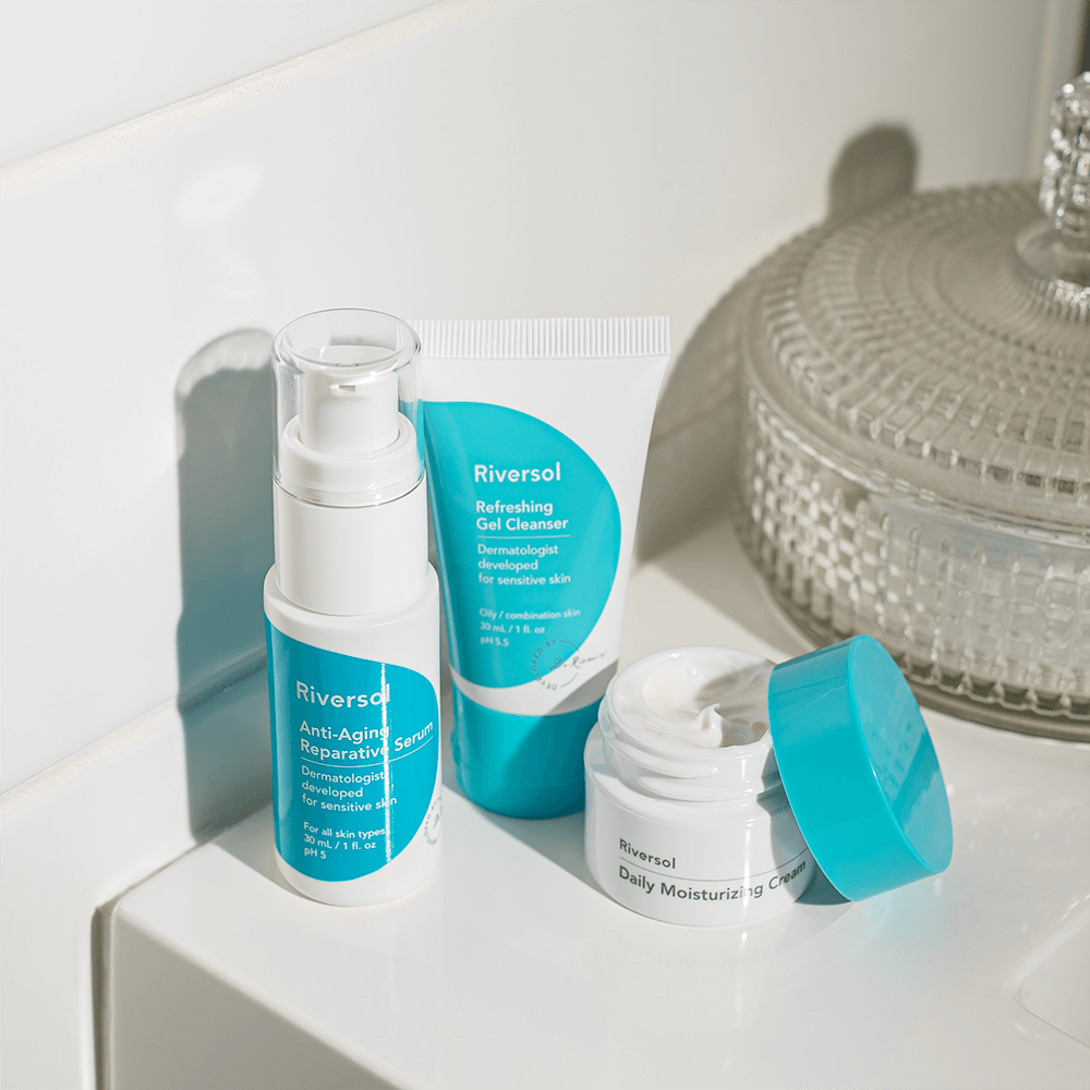 Travel Ready Anti Aging Trio Riversol Derm Developed