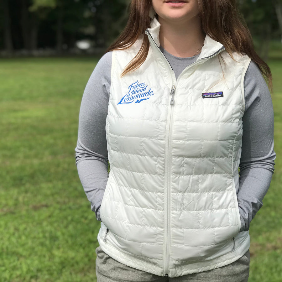 Women S Patagonia Nano Puff Vest Fishers Island Lemonade