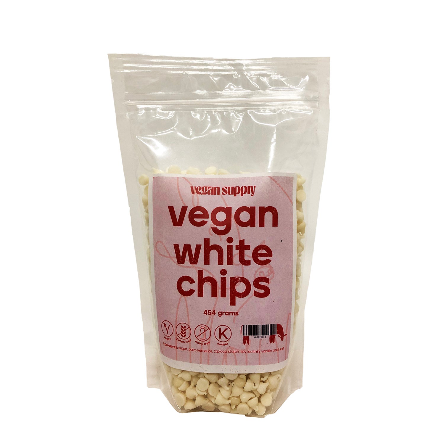 Vegan Supply Vegan White Chips 454g