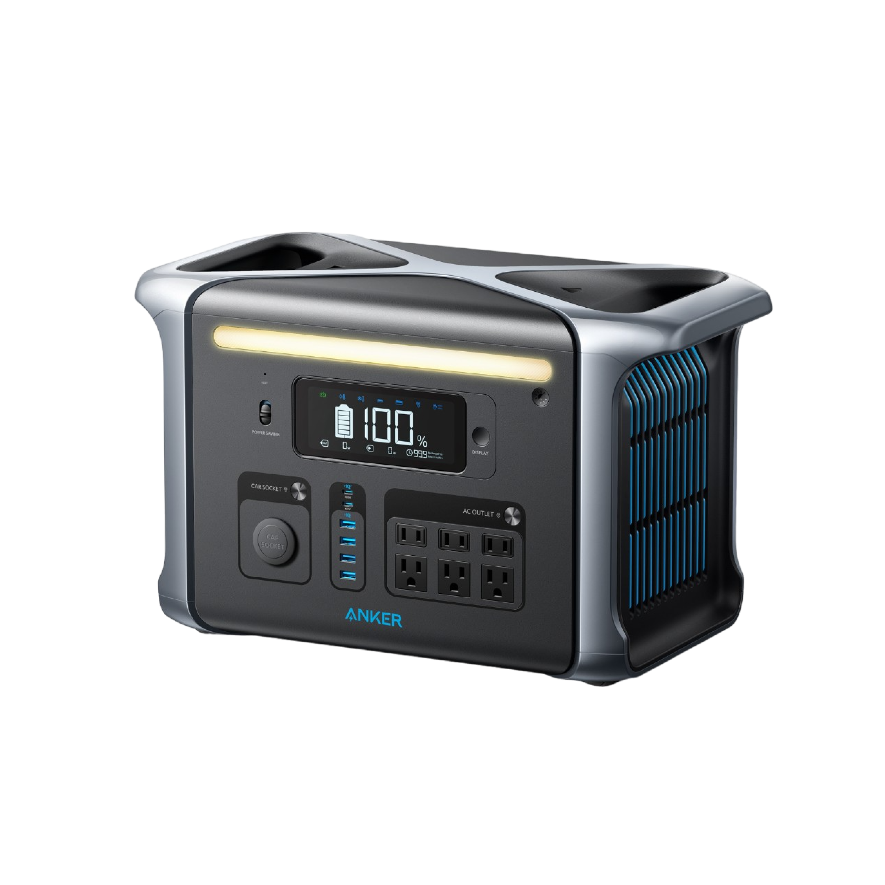 Anker SOLIX F1200 Portable Power Station - 1,229Wh | 1,800W